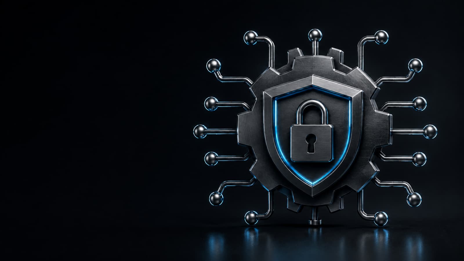 Transparent 3D cybersecurity and resilience scene