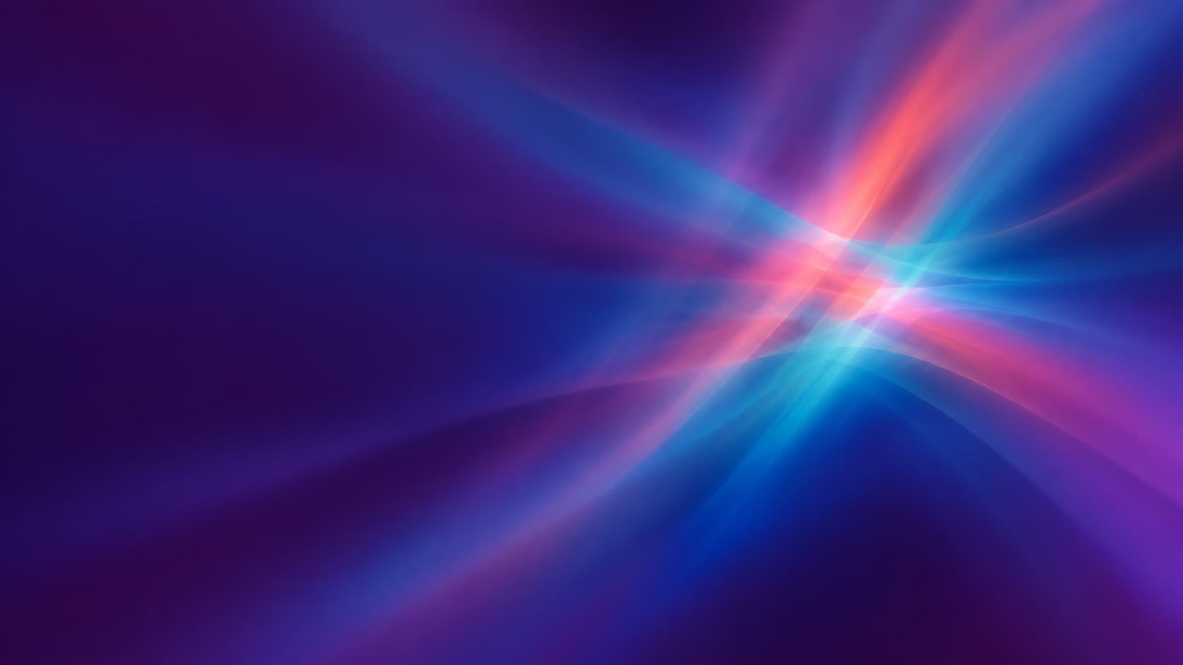 A violet optical rhythm thickens at one small coral interference.