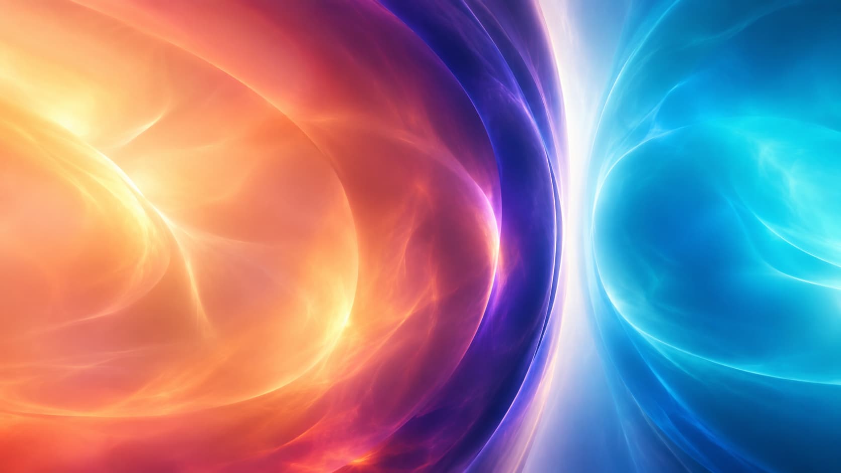 A warm requested state remains visibly separate from a resolved cyan state.