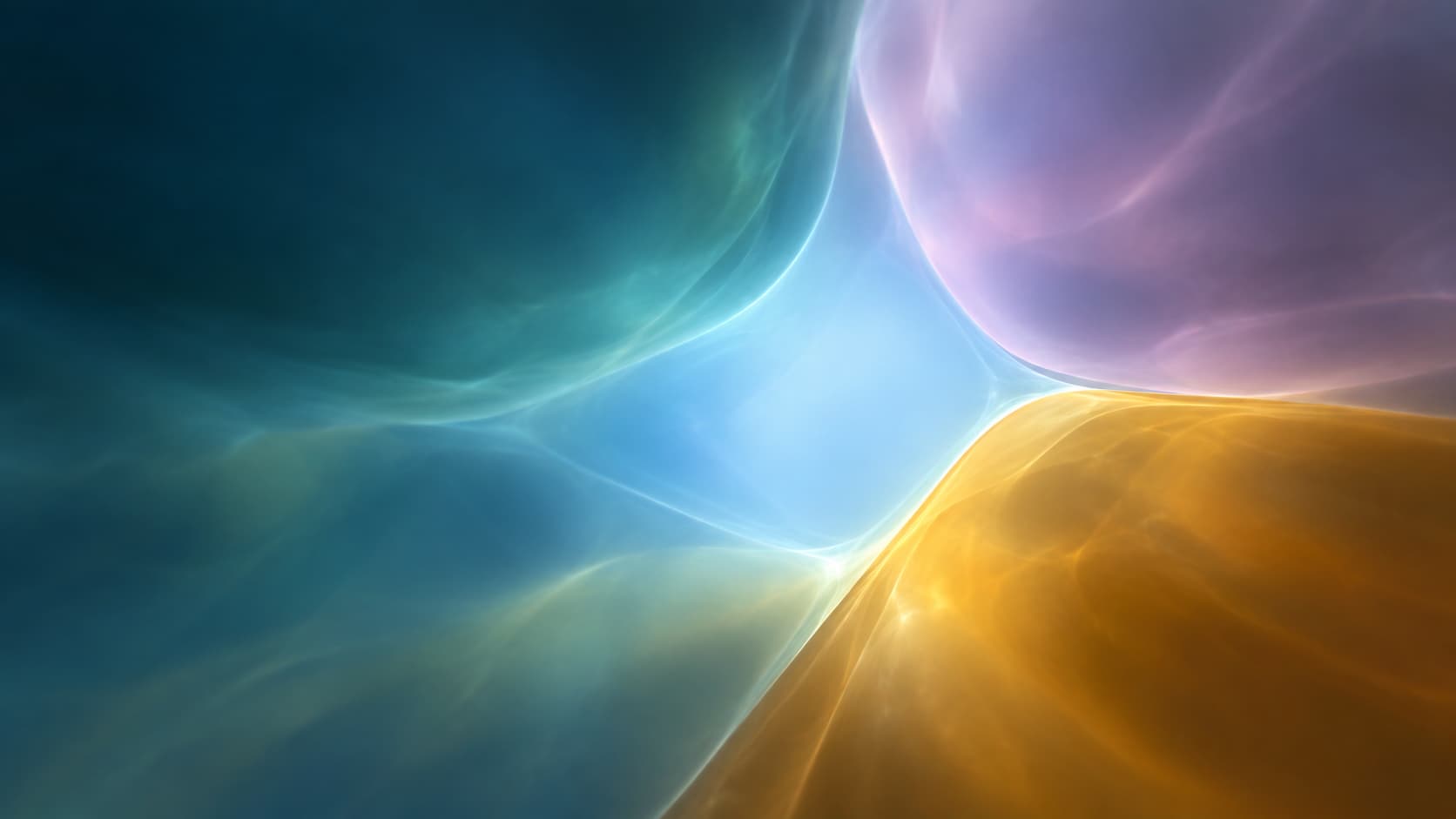One warm optical region aligns cleanly with a bounded centre while two alternatives remain offset.