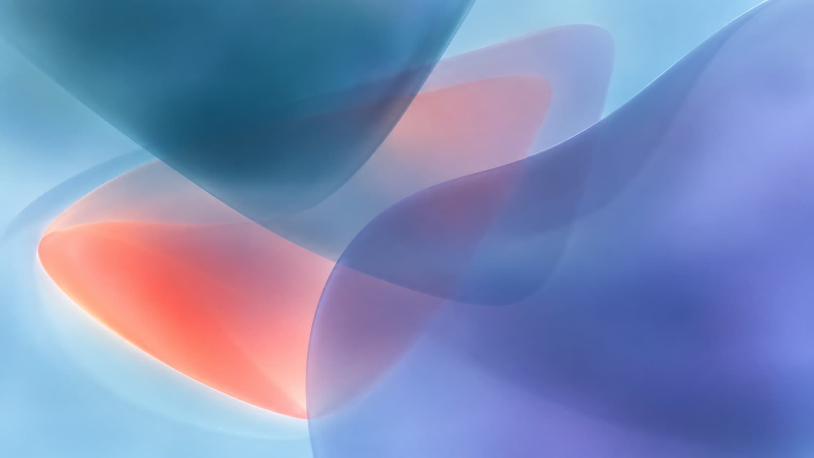 One coral contour remains recognisable through several optical depths.