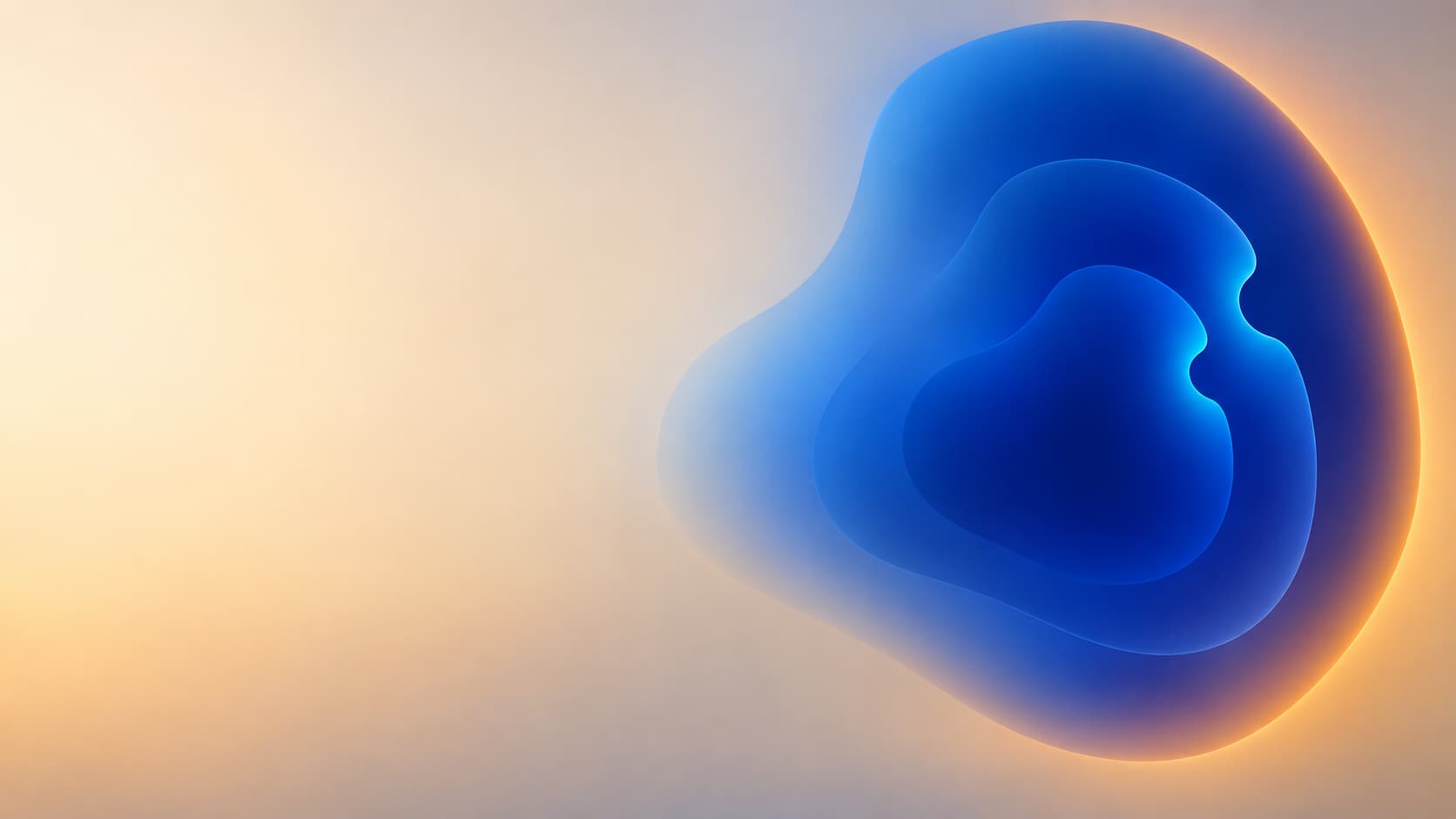 Three unequal blue optical impressions preserve the same distinctive inner notch.