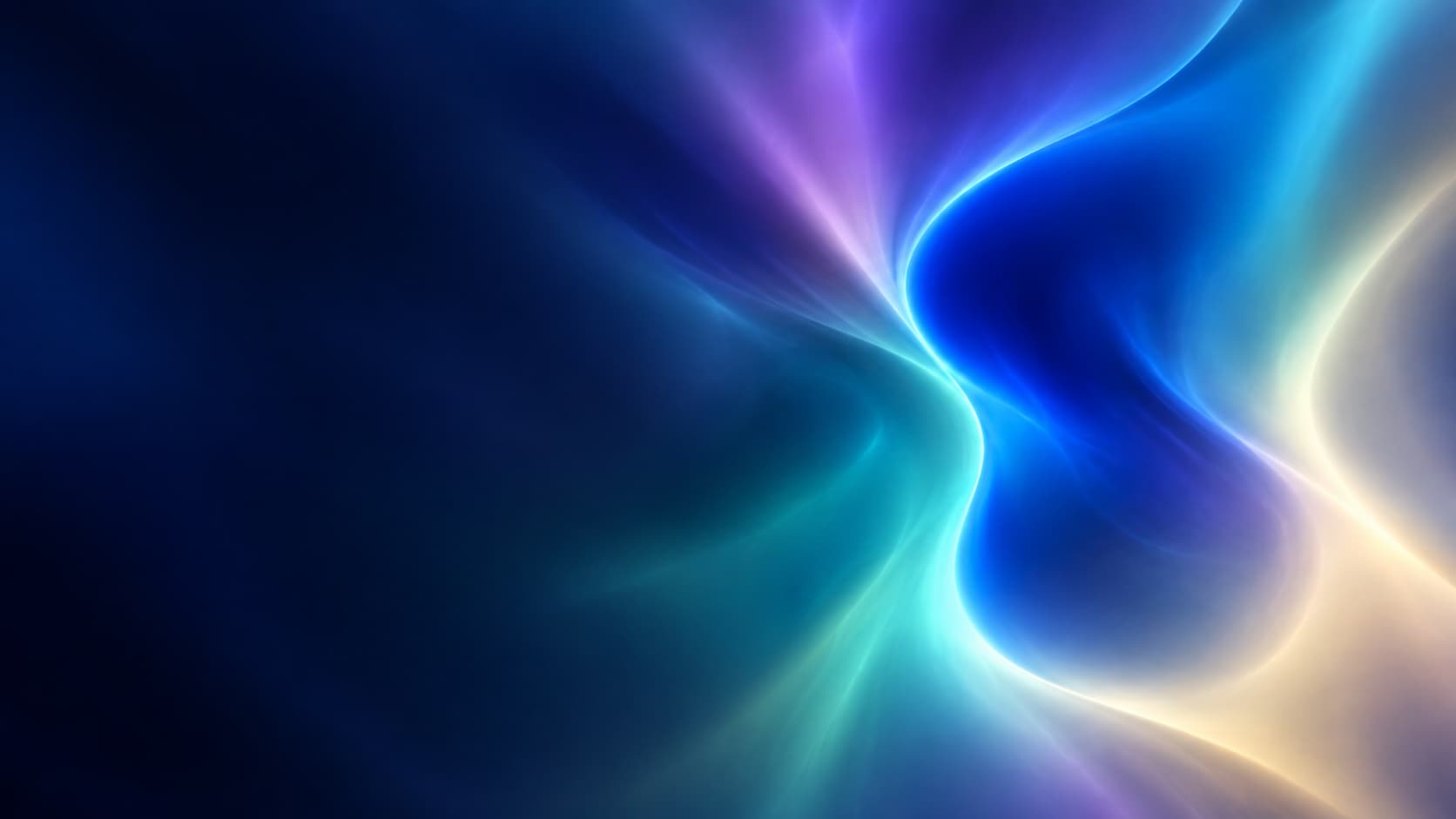 One precise blue optical imprint within several differently focused colour exposures.