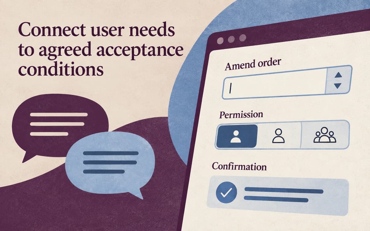 Order amendment behavior is connected to permission rules and expected confirmation.